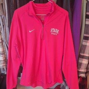 Nike Long Sleeve Quarter-Zip Shirt Dri-Fit